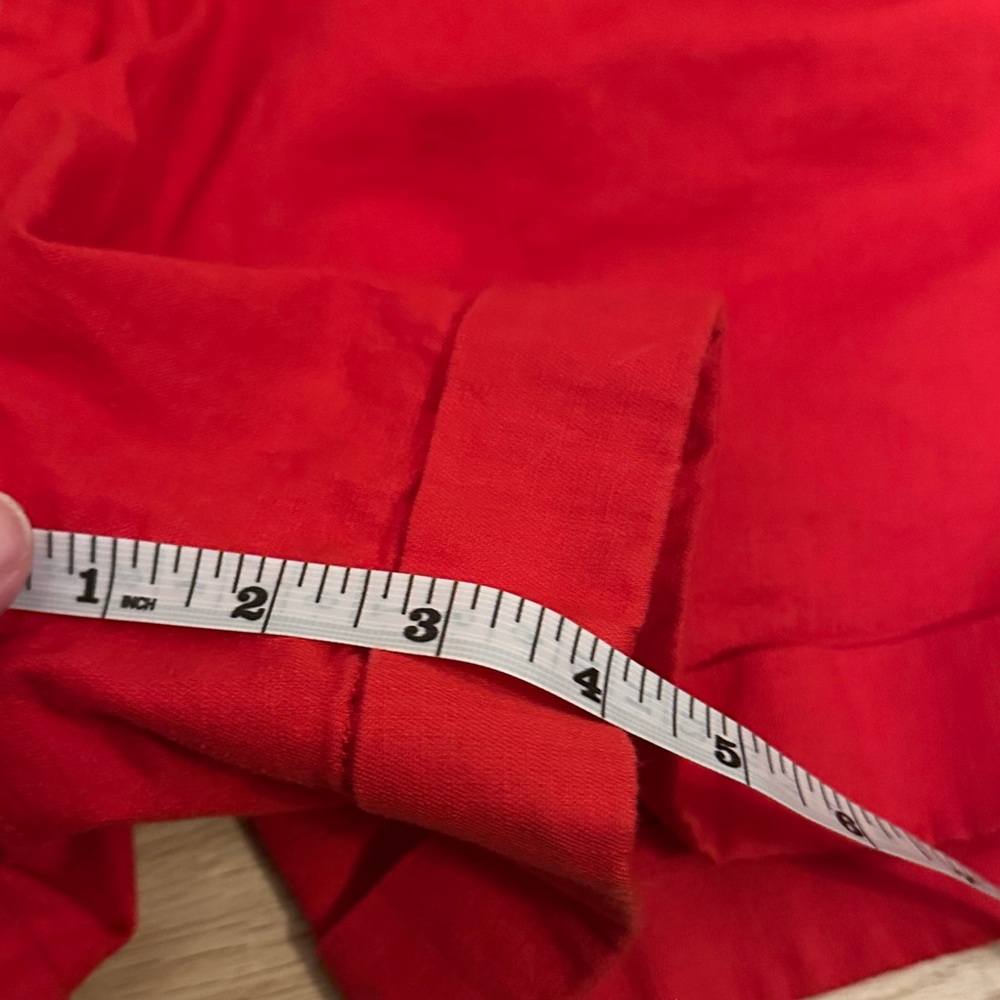 Dear John High Waist Red Women's Shorts - Picture 5 of 7